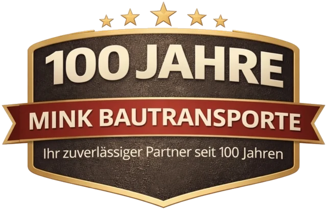 100 Jahre Mink Bautransporte – Ihr zuverlässiger Partner seit 100 Jahren